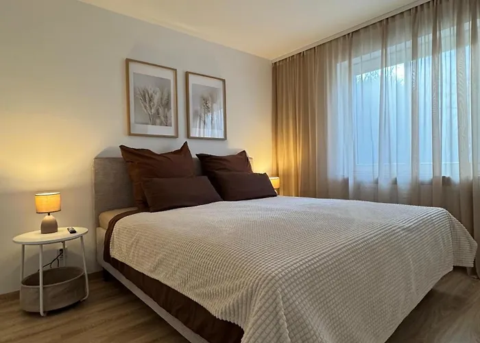 Apartament Modernes 2-zi Mit Terrasse Und Garten Drezno